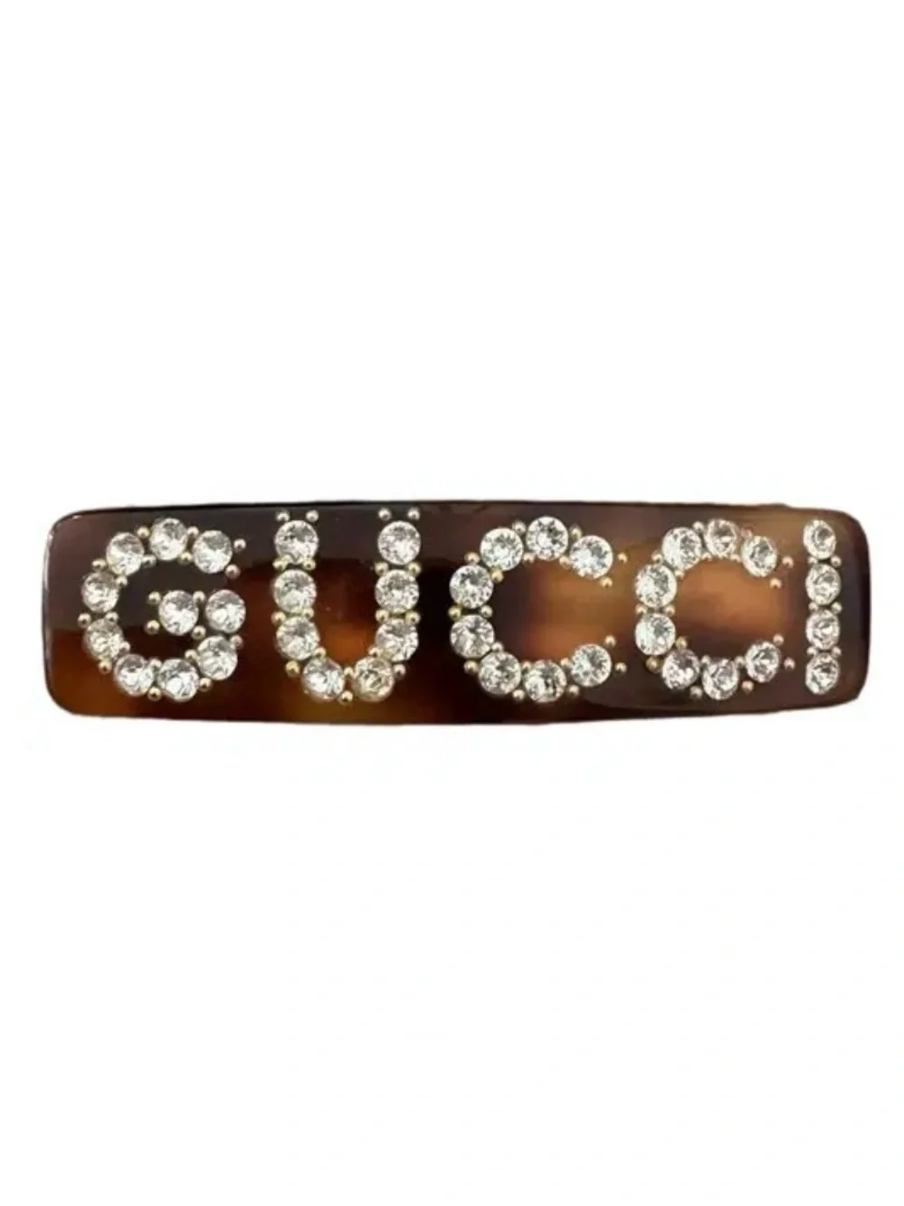 Gucci tortoiseshell hair clip